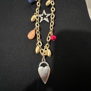 Chico’s Gold Charm Necklace